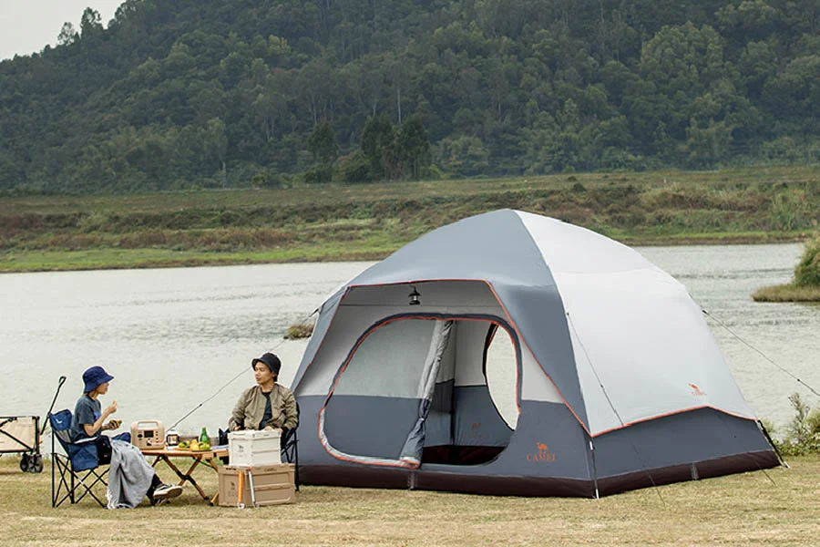 Spacious 6-Person Camping Tent